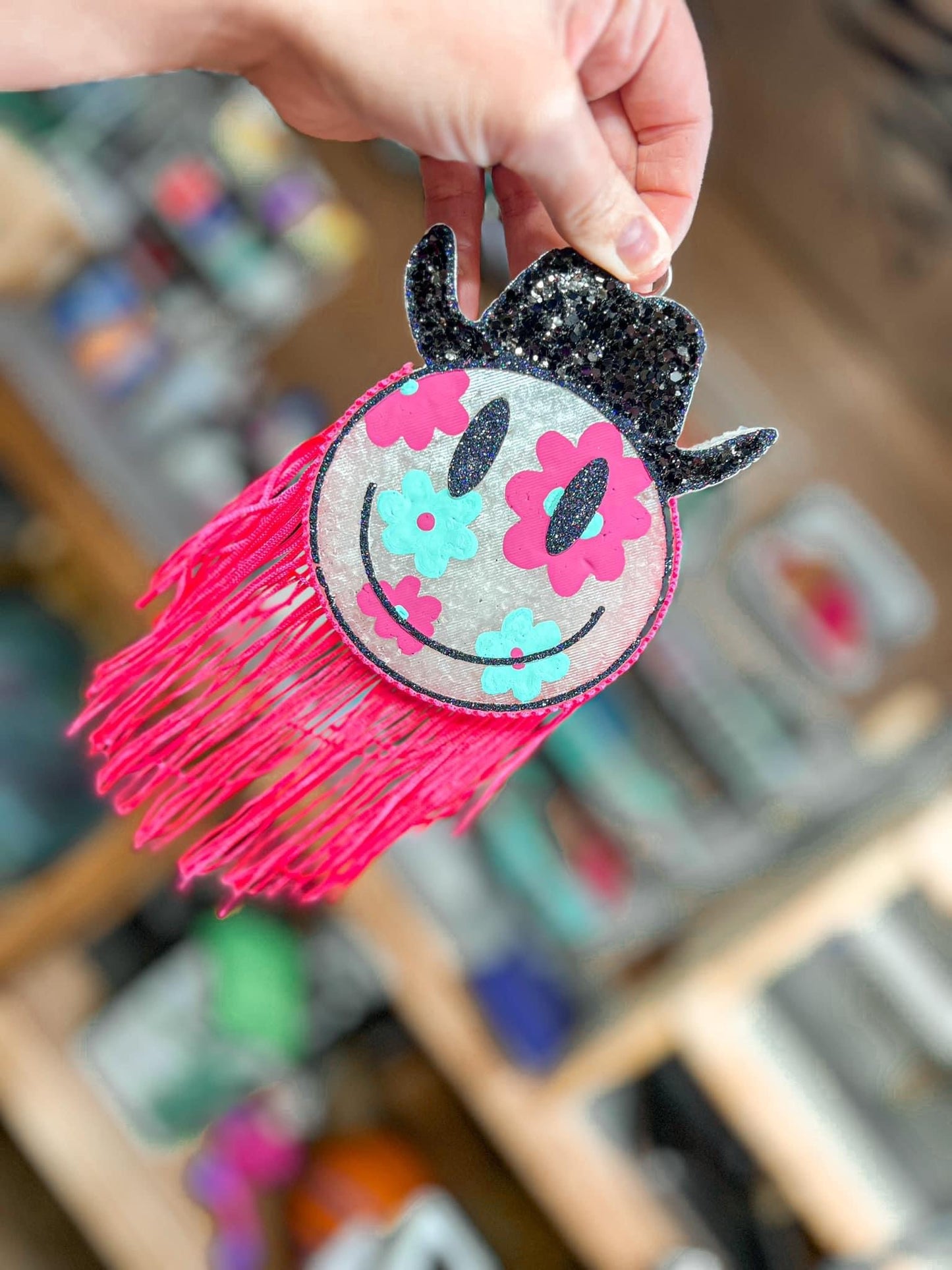 Cowgirl smiley