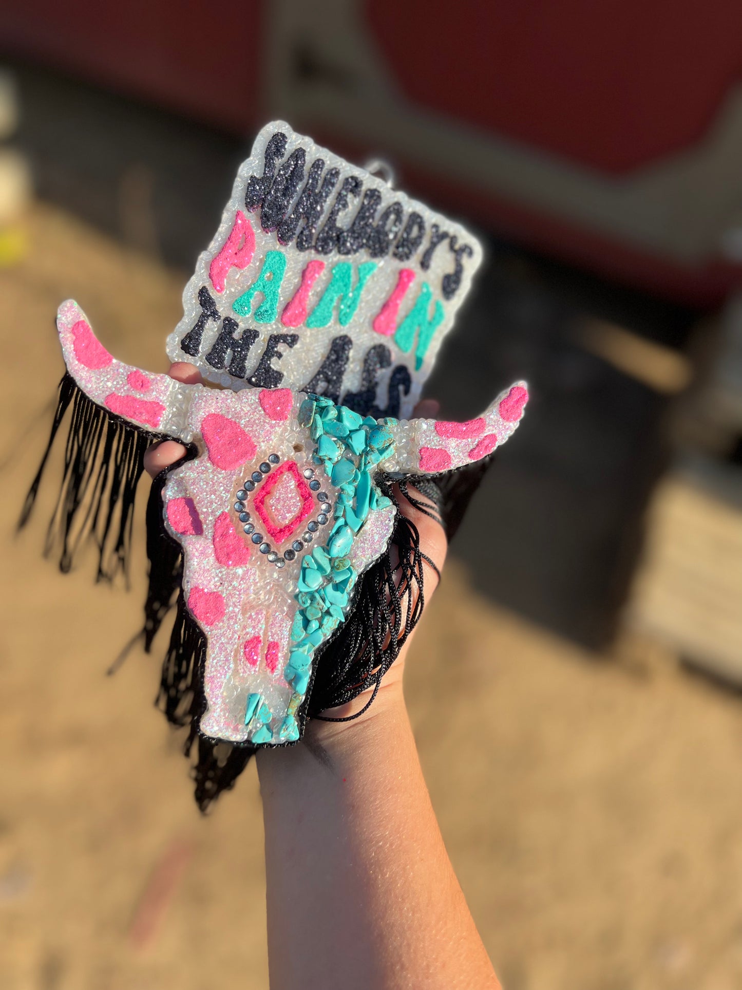 LARGE Aztec Bull